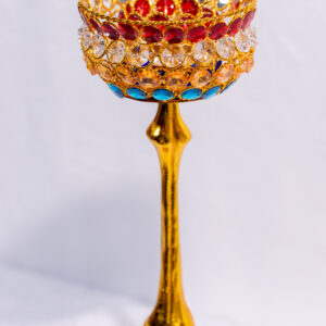 CRYSTAL CANDLE HOLDER